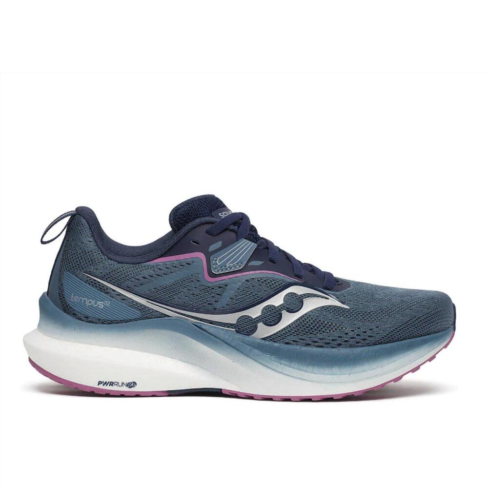 NEW SAUCONY women's tempus-2 running shoes in mirage